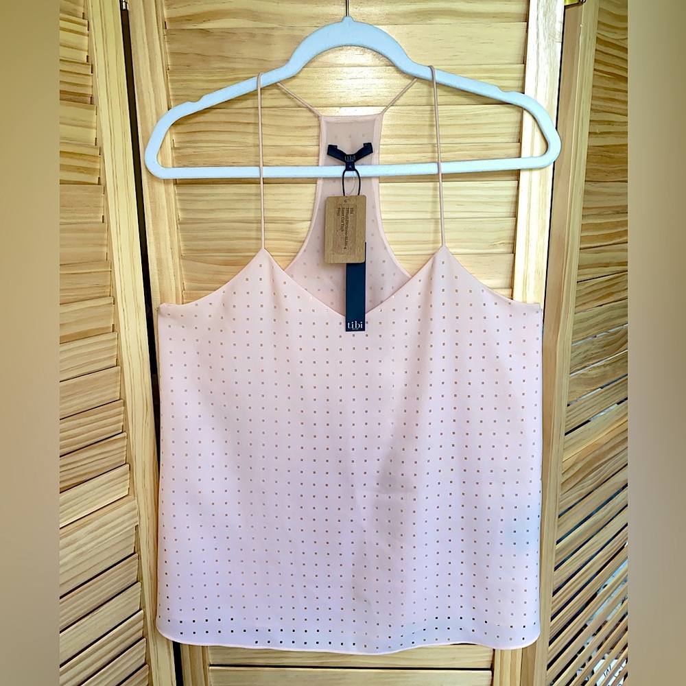 NWT Tibi Blush Pink Cami size 4